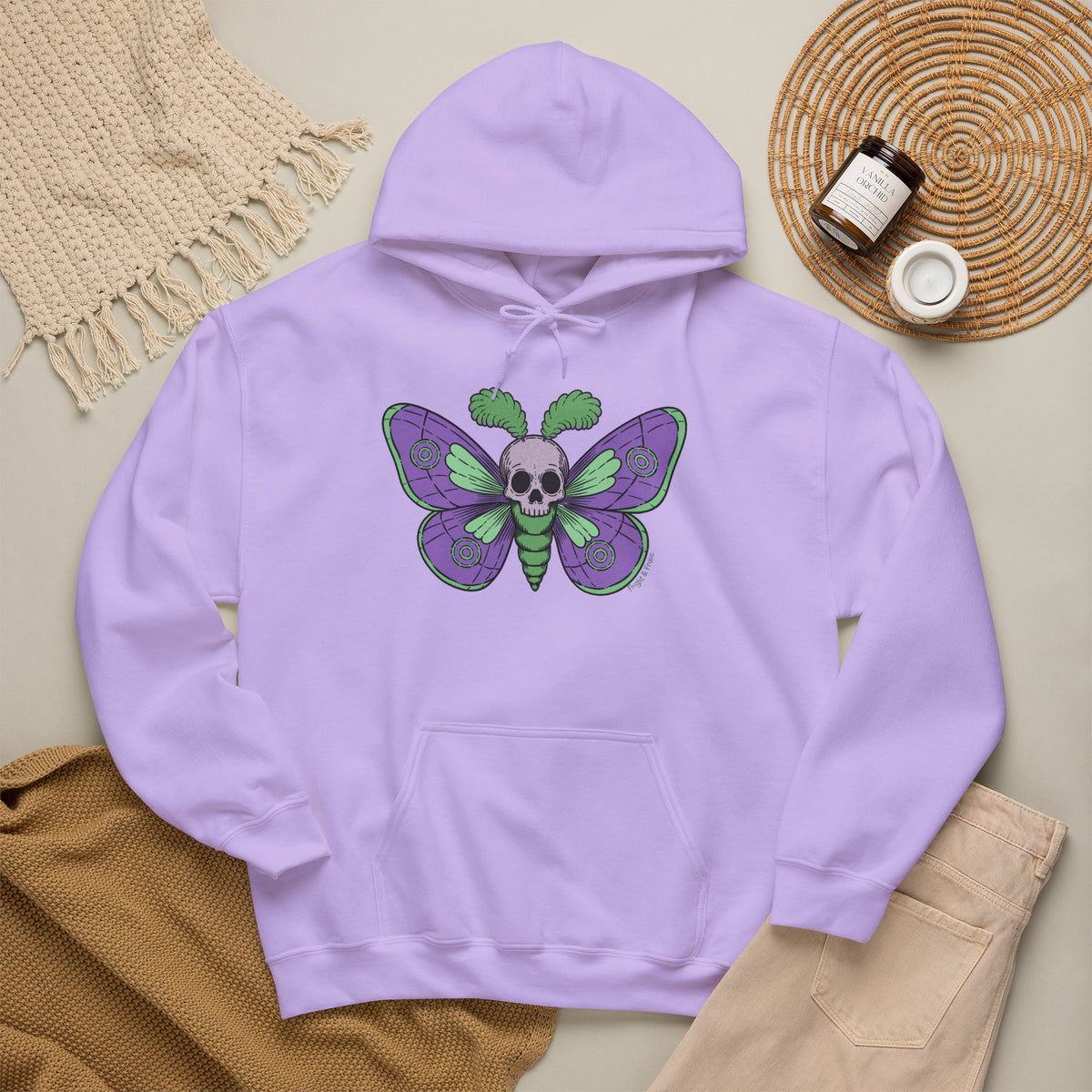 Skull Moth - Unisex Hoodie