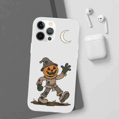 Pumpkin Head Scarecrow Phone Case — Scarecrow Flexi Case