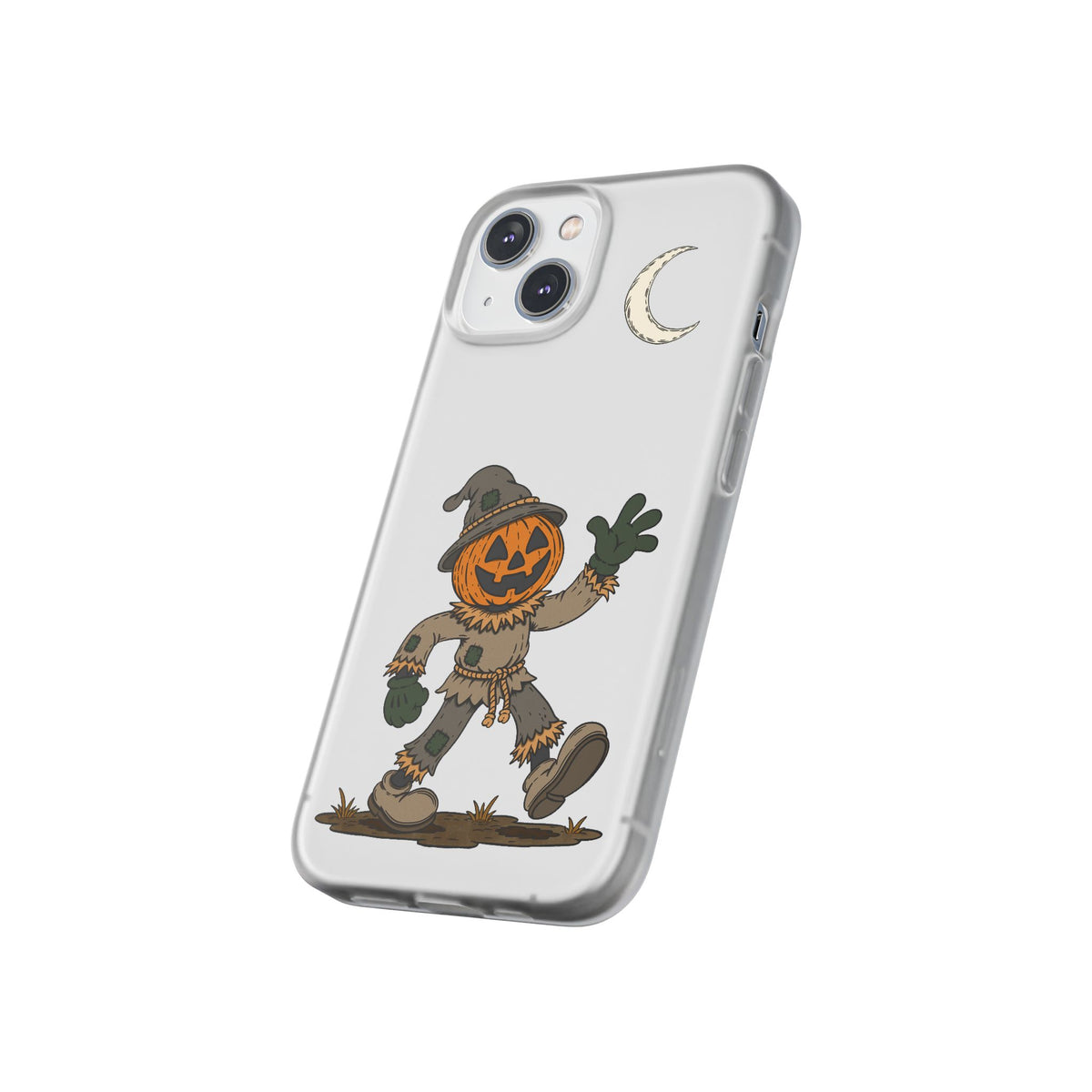 Pumpkin Head Scarecrow Phone Case — Scarecrow Flexi Case