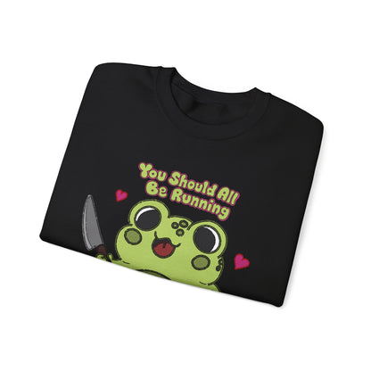 "You Should All Be Running" - Unisex Sweatshirt