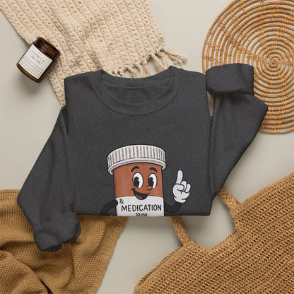 Medication Mascot - Unisex Sweatshirt