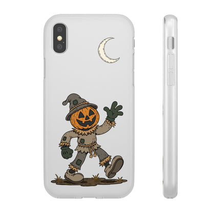 Pumpkin Head Scarecrow Phone Case — Scarecrow Flexi Case