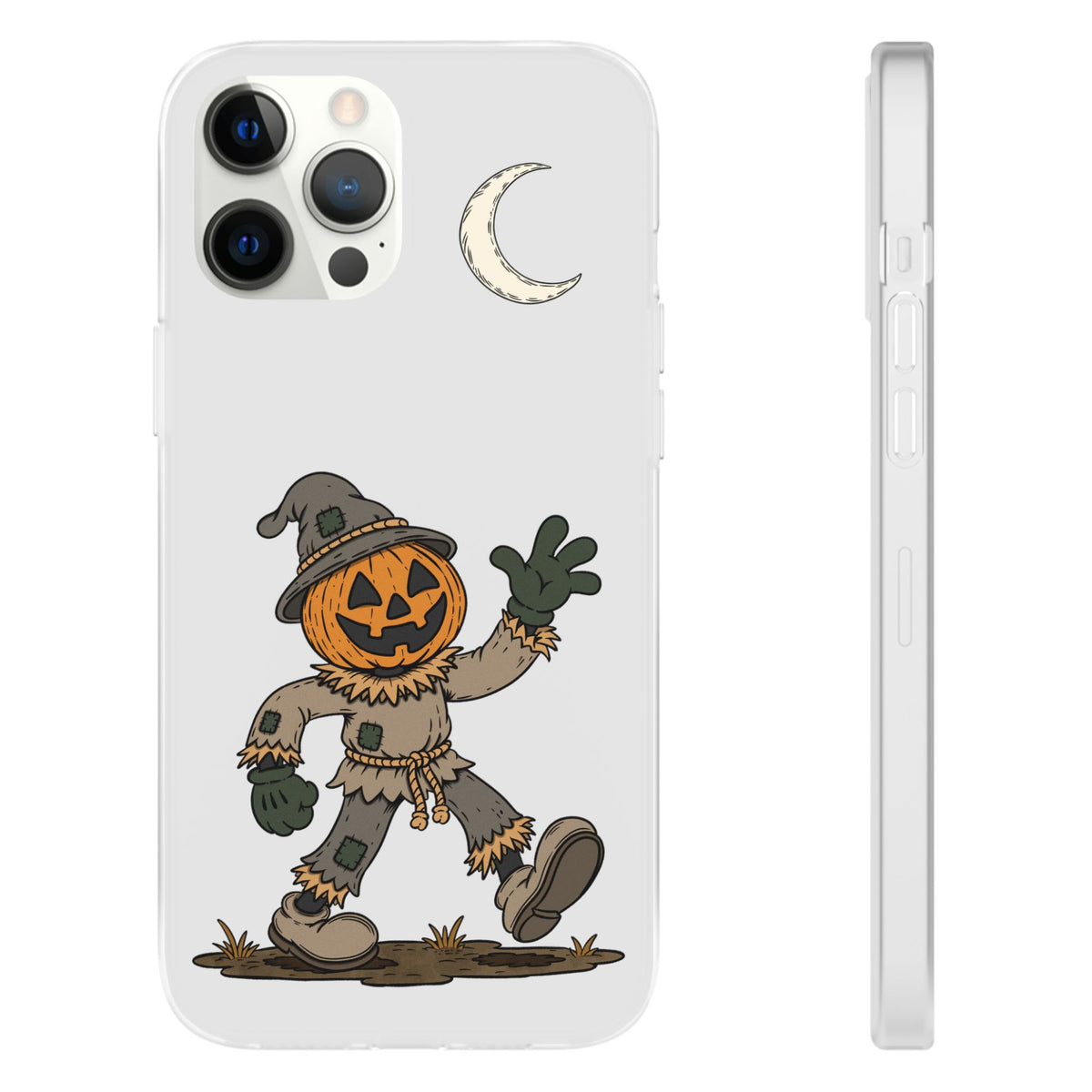 Pumpkin Head Scarecrow Phone Case — Scarecrow Flexi Case