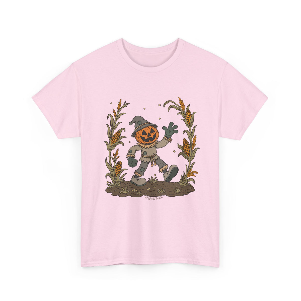 Pumpkin Head Scarecrow - Unisex Tshirt