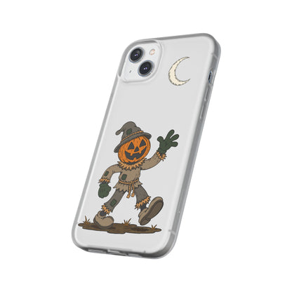 Pumpkin Head Scarecrow Phone Case — Scarecrow Flexi Case