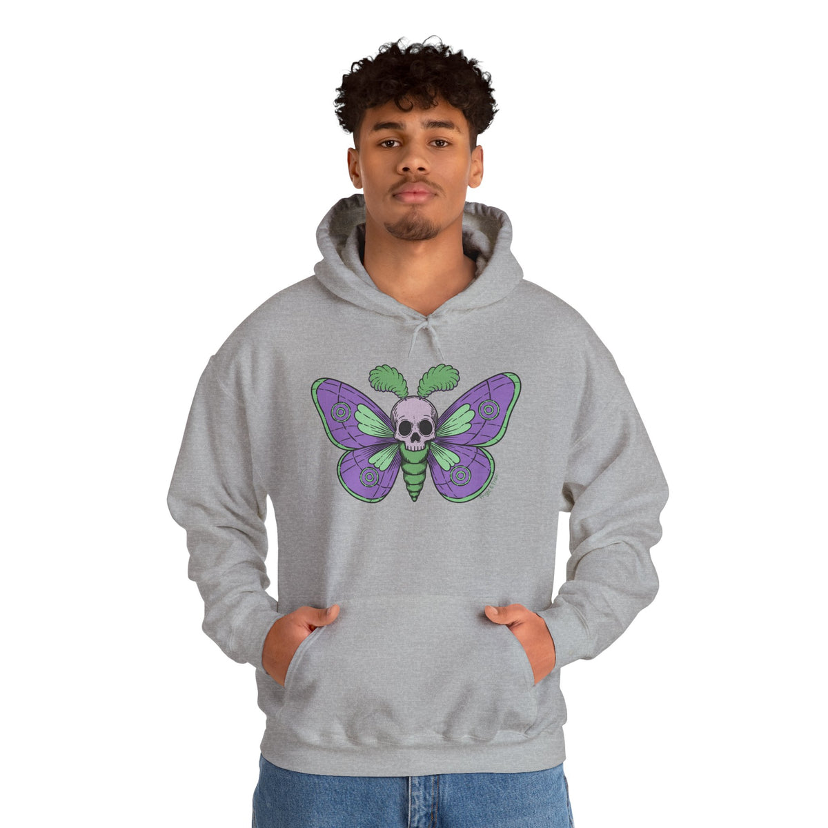 Skull Moth - Unisex Hoodie