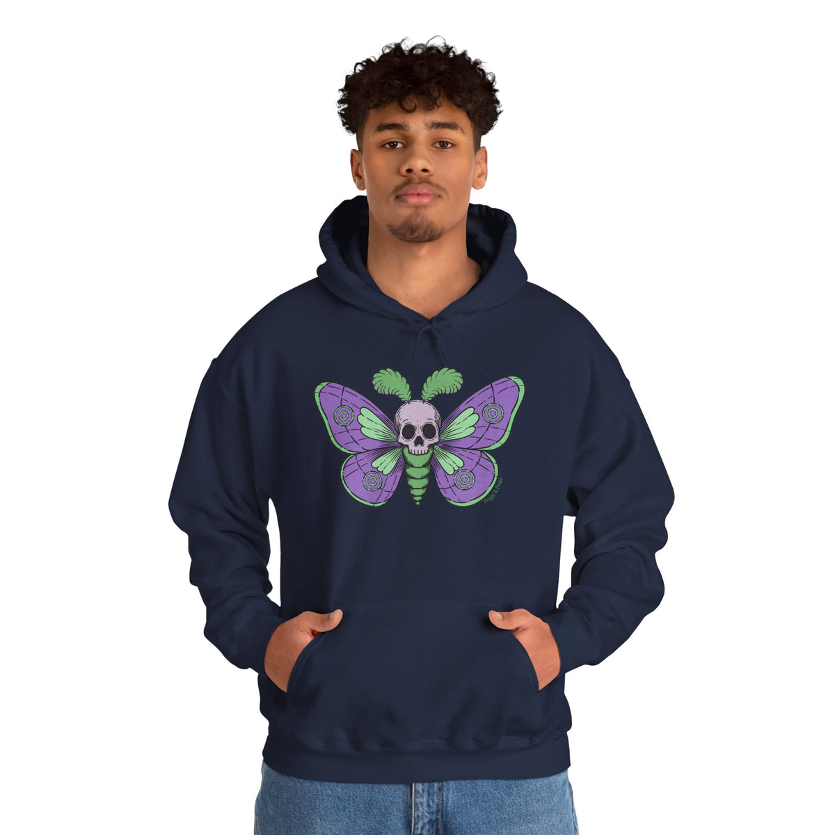 Skull Moth - Unisex Hoodie