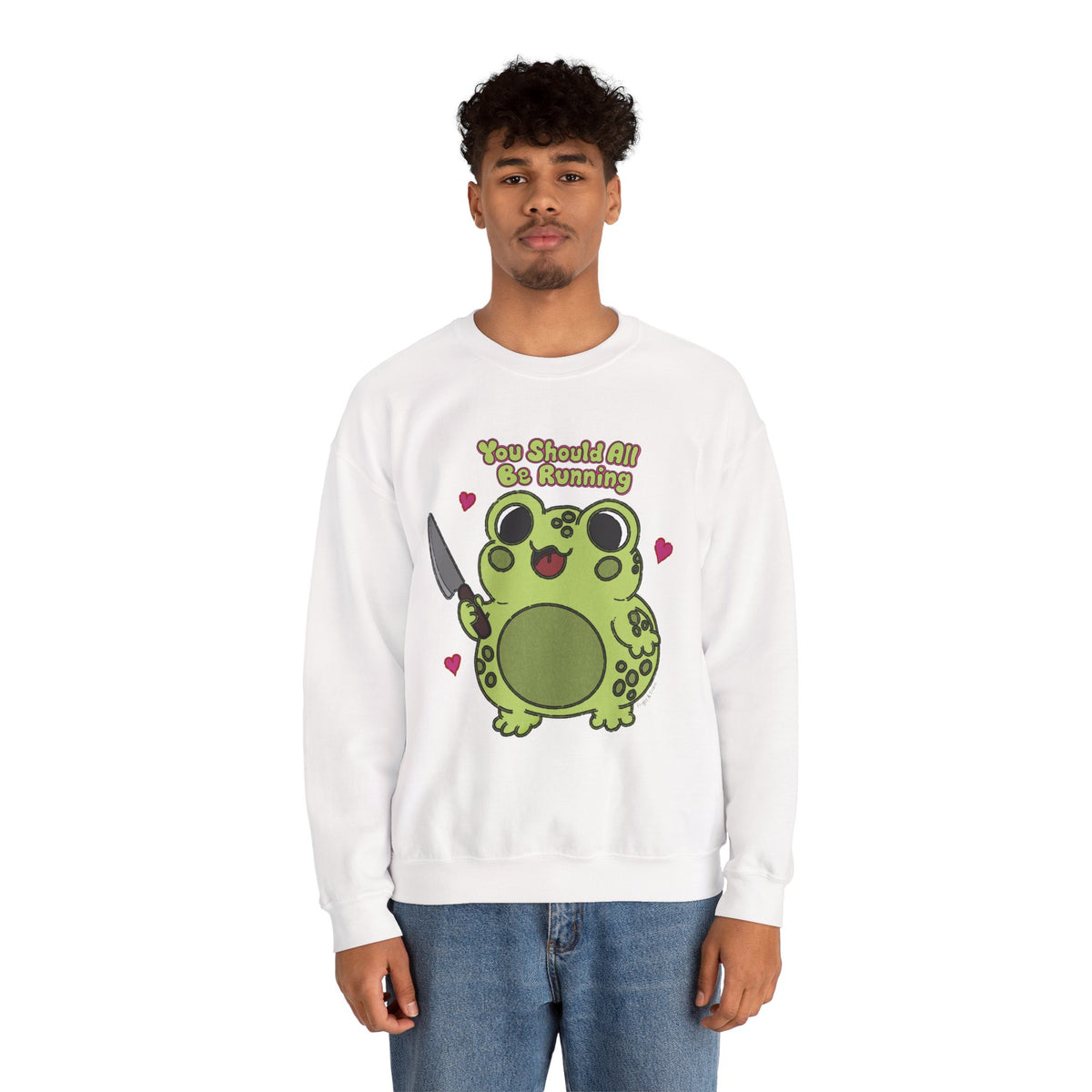 "You Should All Be Running" - Unisex Sweatshirt
