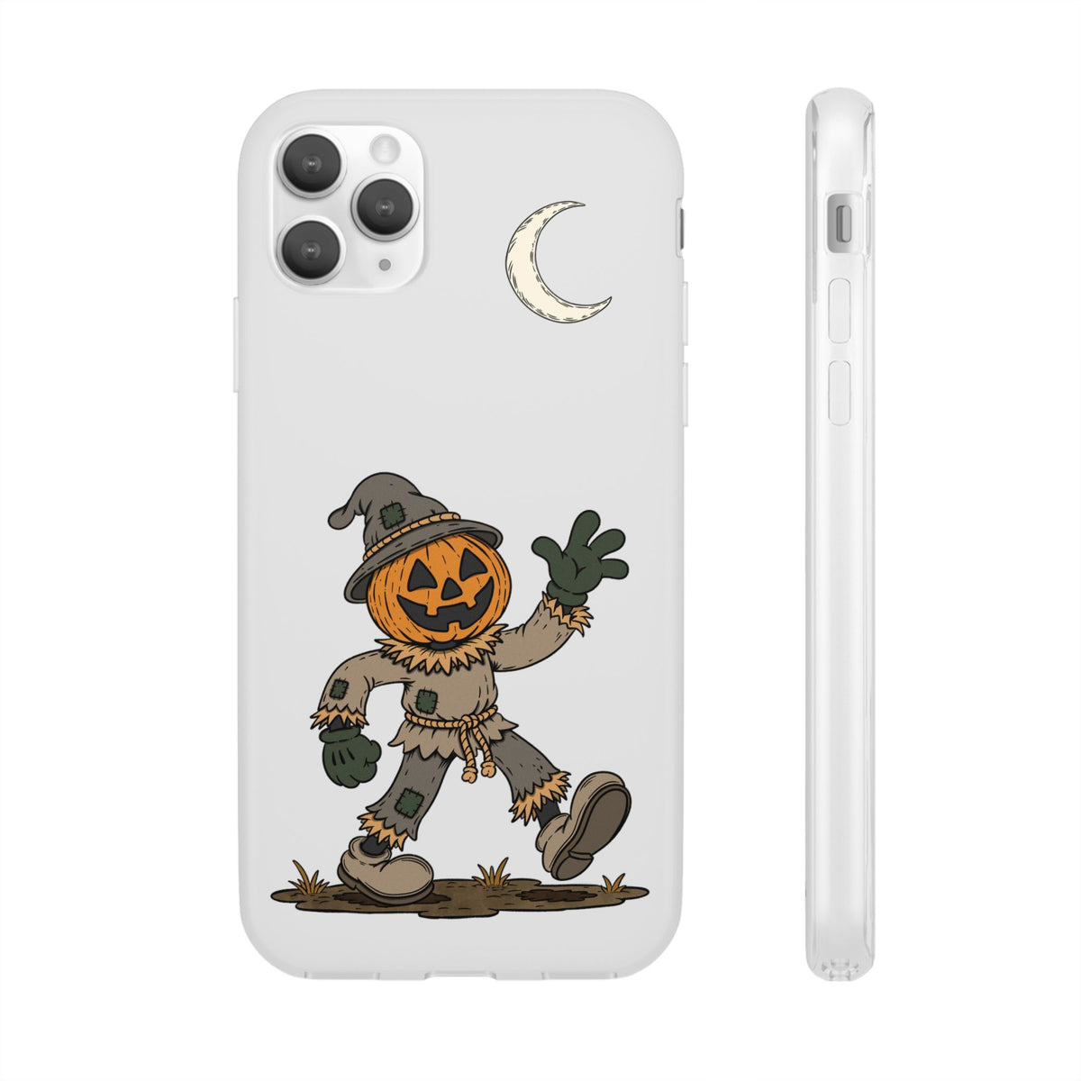 Pumpkin Head Scarecrow Phone Case — Scarecrow Flexi Case