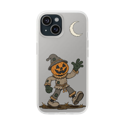 Pumpkin Head Scarecrow Phone Case — Scarecrow Flexi Case